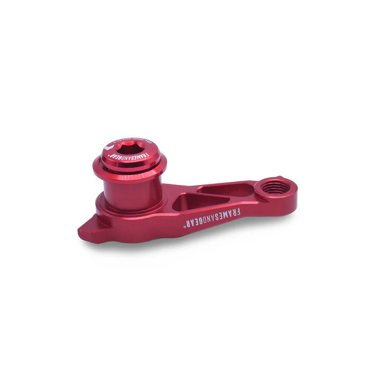 Framesandgear Disc Brake Direct Derailleur Hanger for UDH Systems (Shimano Shifting) P1.0 Red