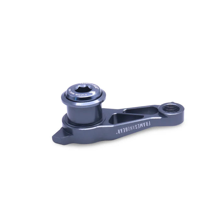 Framesandgear Disc Brake Direct Derailleur Hanger for UDH Systems (Shimano Shifting) P1.0 Grey