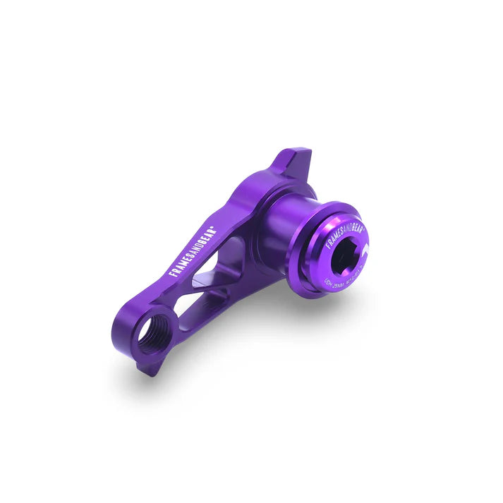 Framesandgear Disc Brake Direct Derailleur Hanger for UDH Systems (Shimano Shifting) P1.0 Purple